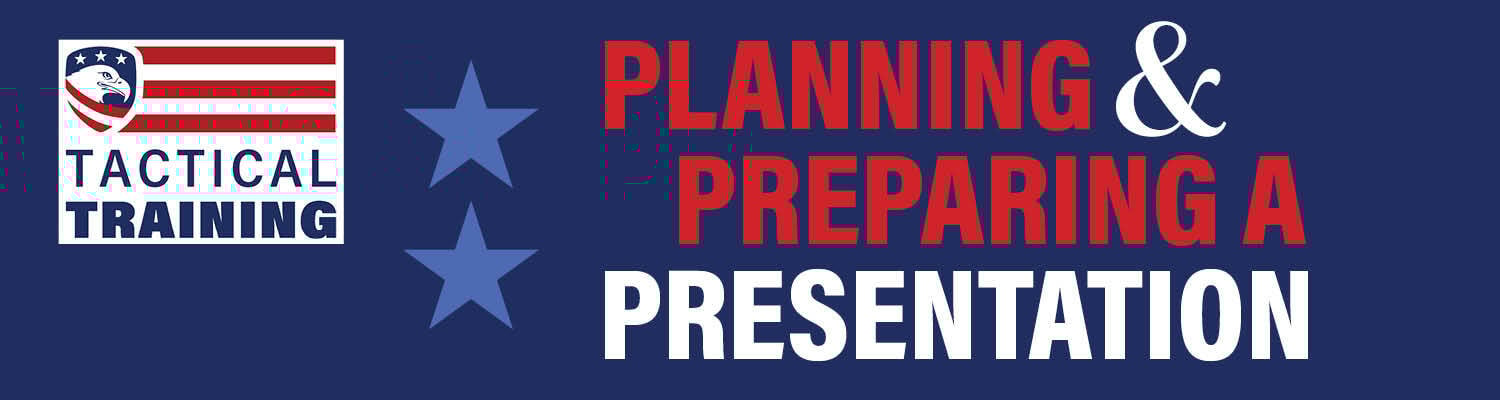 U4F Tactical Training_Planning A presentation
